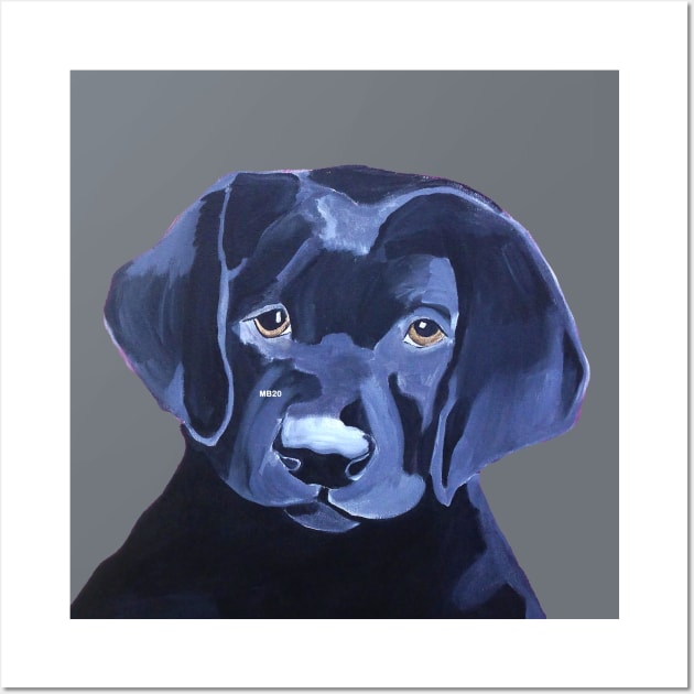 English Lab Wall Art by Lil' Angel Pet Portraits